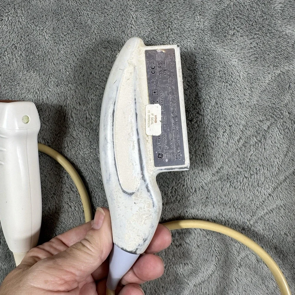 GE 3S-RS Probe Transducer For Logiq E Portable Ultrasound Not Working Parts Only